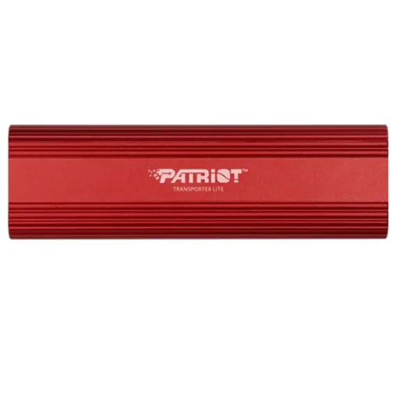 გარე მყარი დისკი Patriot Transporter Lite 1TB External Portable SSD USB-C 3.2 Red - PTPL1TBPEC  - Primestore.ge