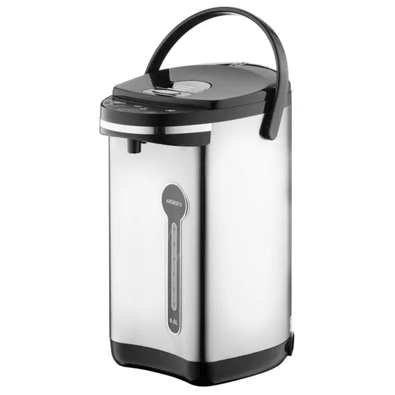 თერმო ჩაიდანი Ardesto TP-6BI, 750W, 6L, Thermopot, Gray/Black , 4 image - Primestore.ge
