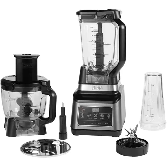 Blender Ninja BN800EU, 1200W, 2.1L, Blender 3in1, Black/Silver, 4 image