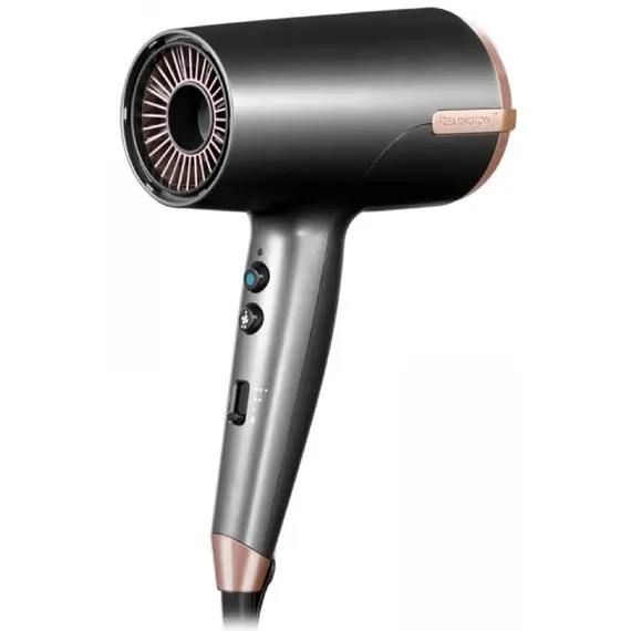 თმის საშრობი Remington D6077, 2000W, Hair Dryer, Grey  - Primestore.ge