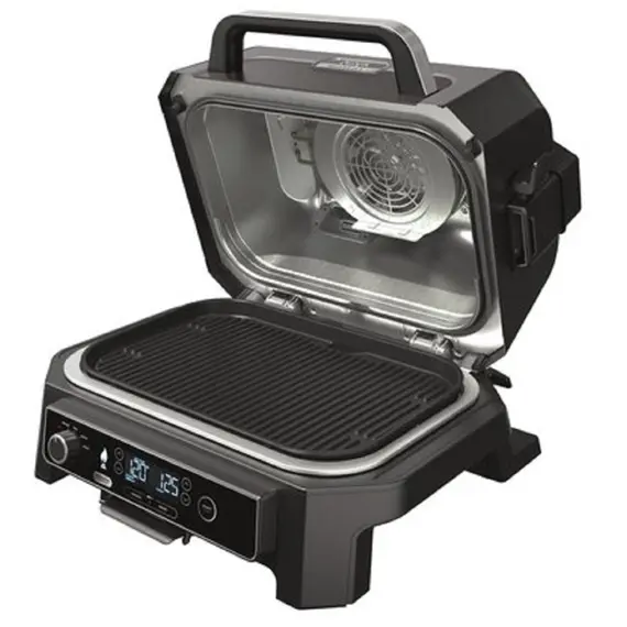 Ninja OG850EU Woodfire Pro XL, 1700W, Outdoor Grill, Black/Silver, 3 image