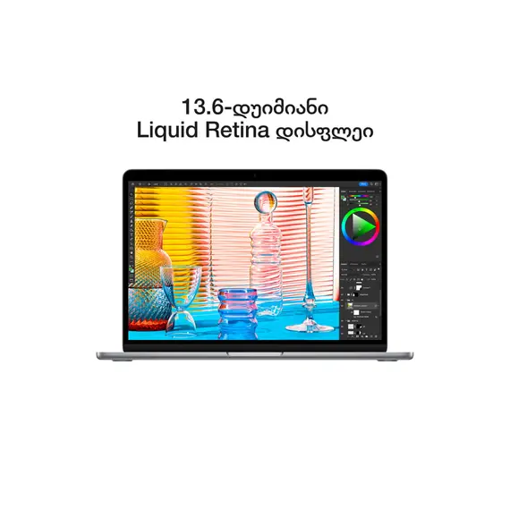 Apple MacBook Air 13" M2 8-core CPU and 8-core GPU (8GB/256GB) SSD - Space Gray, 6 image