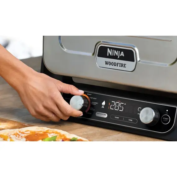 ელექტრო ღუმელი Ninja OO101EU, 2400W, Electric Oven, Red/Silver , 4 image - Primestore.ge