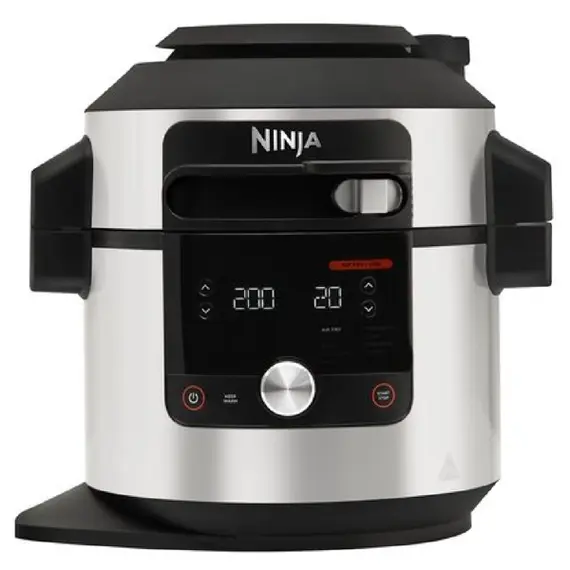 მულტსახარში Ninja OL650EU, 1760W, 7.5L, Multifunction Cooker, Silver/Black  - Primestore.ge