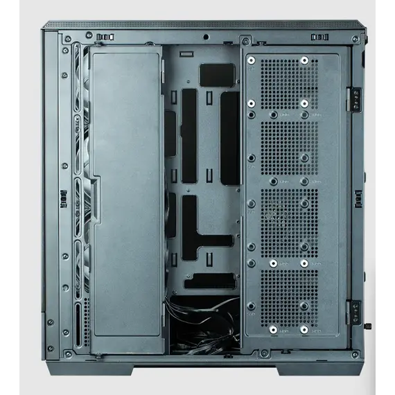კომპიუტერის ქეისი Zalman PC case P50 DS without PSU, 2xUSB3.0, 1xUSBType-C, 4x120mm ARGB, VGA 435mm, LCS ready, TG Side Panel, ATX, black - Primestore.ge
