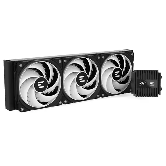 თხევადი გაგრილება Zalman ALPHA2A36BLACK, 120mm, 3000RPM, Liquid Cooling, Black , 3 image - Primestore.ge