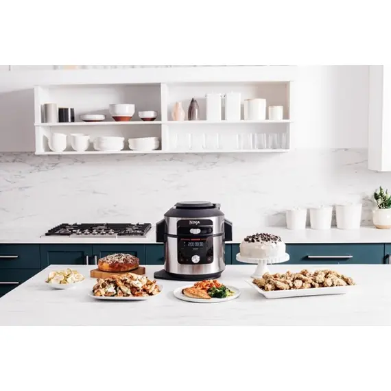 მულტსახარში Ninja OL650EU, 1760W, 7.5L, Multifunction Cooker, Silver/Black , 4 image - Primestore.ge