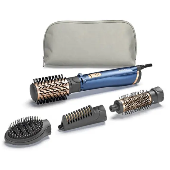 თმის სტაილერი BaByliss AS965E Style Pro 1000, 1000W, Hair Styler, Blue/Gold - Primestore.ge