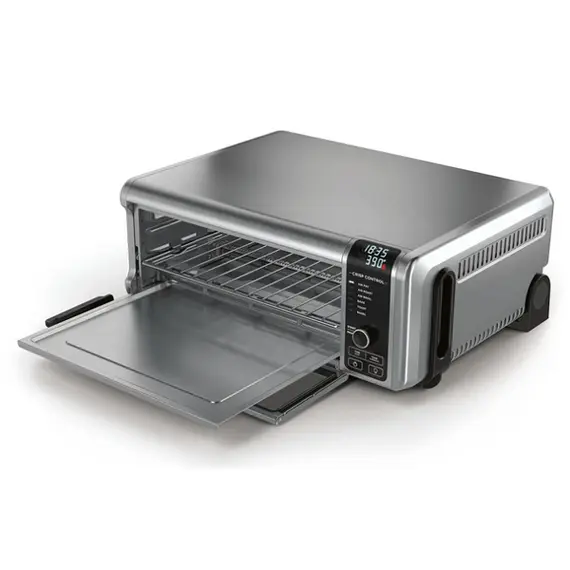 ელექტრო ღუმელი Ninja SP101EU, 2400W, 8in1 Flip Mini Oven, Black/Silver , 2 image - Primestore.ge