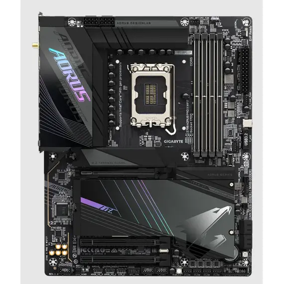 დედა დაფა GIGABYTE Z790 A PRO X WIFI7 s1700 Z790 4xDDR5 M.2 Wi-Fi ATX , 2 image - Primestore.ge