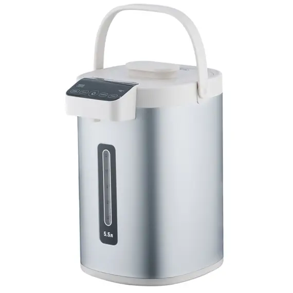 თერმო ჩაიდანი Ardesto TP-55CR, 1600W, 5.5L, Thermopot, Gray/White  - Primestore.ge