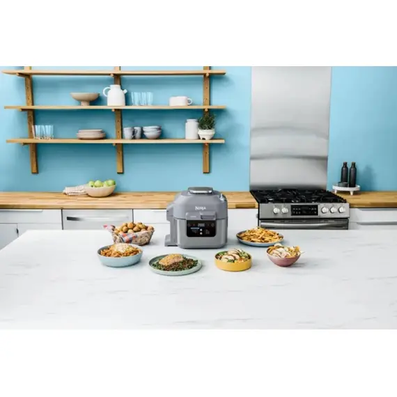 მულტსახარში Ninja ON400EU, 1760W, 5.7L, Multifunction Cooker, Grey , 8 image - Primestore.ge