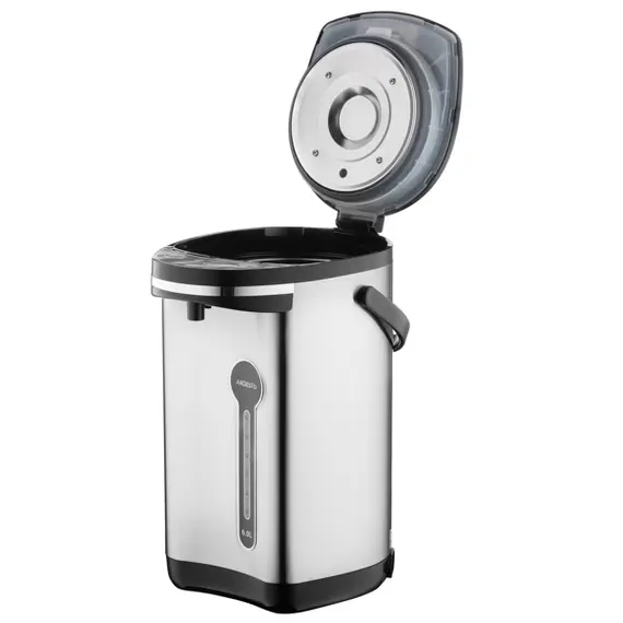 თერმო ჩაიდანი Ardesto TP-6BI, 750W, 6L, Thermopot, Gray/Black , 2 image - Primestore.ge