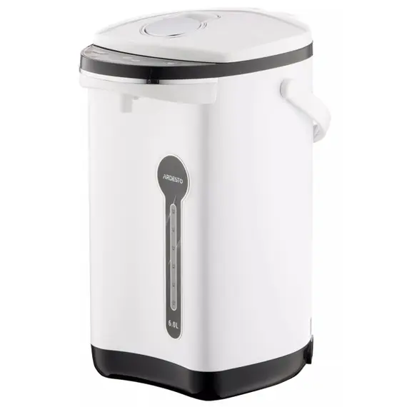თერმო ჩაიდანი Ardesto TP-6WB, 750W, 6l, plastic, Thermopot, Gray/Black  - Primestore.ge