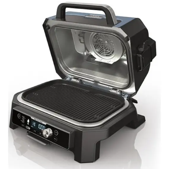 გრილი Ninja OG901EU Woodfire Pro Connect XL, 1700W, Outdoor Grill, Black/Blue , 4 image - Primestore.ge