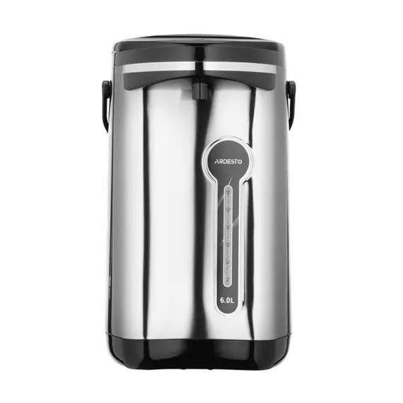 თერმო ჩაიდანი Ardesto TP-6BI, 750W, 6L, Thermopot, Gray/Black , 5 image - Primestore.ge