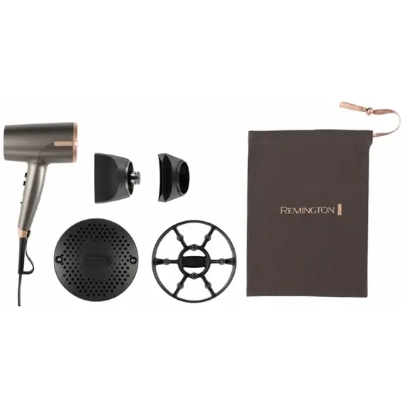 თმის საშრობი Remington D6077, 2000W, Hair Dryer, Grey , 4 image - Primestore.ge