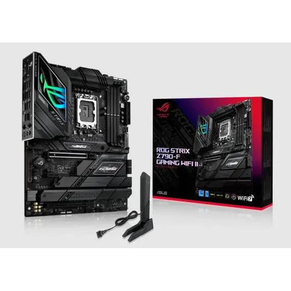 დედა დაფა ASUS ROG STRIX Z790-F GAMING WIFI II s1700 Z790 4xDDR5 M.2 HDMI USB Type-C Wi-Fi BT ATX , 3 image - Primestore.ge