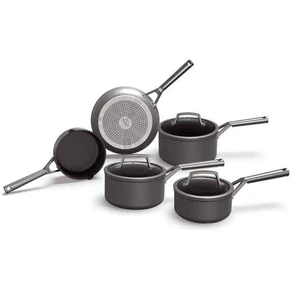 ქვაბის და ტაფის ნაკრები Ninja C35000EU, Cookware 5pcs Set, Gray  - Primestore.ge