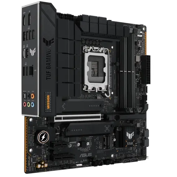 დედა დაფა Asus TUF 90MB1HD0-M0EAY0 GAMING B760M-PLUS II, LGA 1700, DDR5, 192GB , 2 image - Primestore.ge
