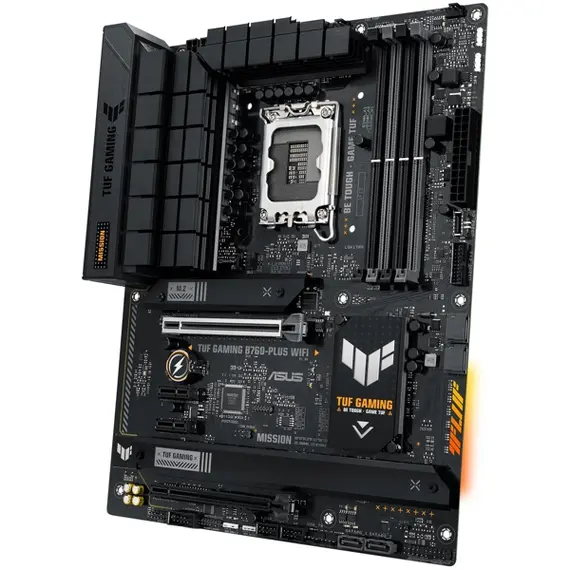 დედა დაფა Asus TUF 90MB1ER0-M1EAY0 B760-PLUS, LGA 1700, DDR5 DIMM, 192GB , 4 image - Primestore.ge