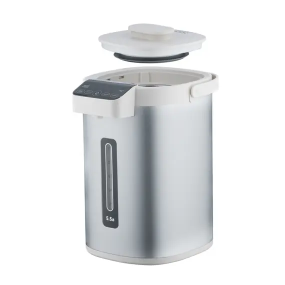 თერმო ჩაიდანი Ardesto TP-55CR, 1600W, 5.5L, Thermopot, Gray/White , 2 image - Primestore.ge