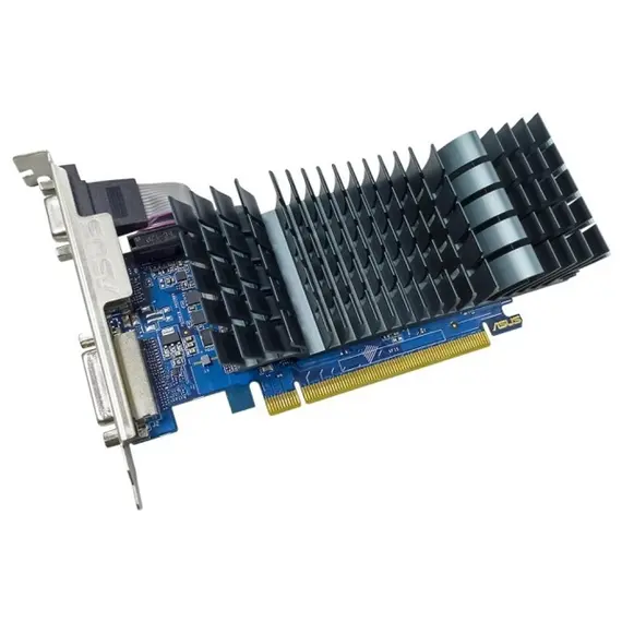 ვიდეო ბარათი ASUS 90YV0ALA-M0NA00 silent EVO, GeForce GT710, 2GB, 64bit, HDMI, VGA, DVI-D, Black , 3 image - Primestore.ge