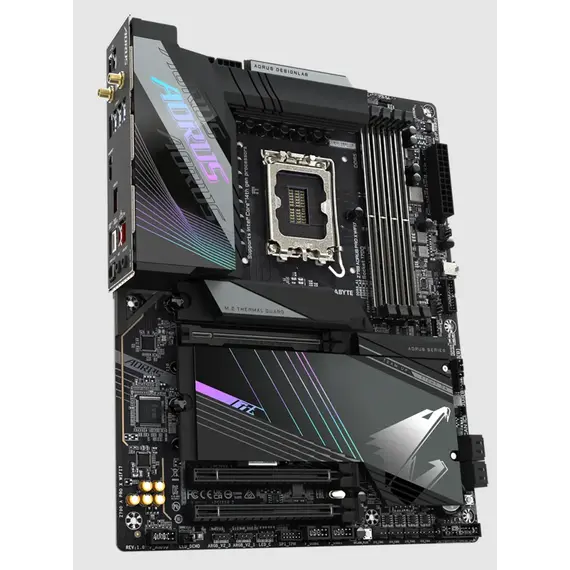 დედა დაფა GIGABYTE Z790 A PRO X WIFI7 s1700 Z790 4xDDR5 M.2 Wi-Fi ATX , 3 image - Primestore.ge