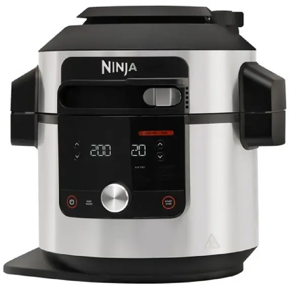 მულტსახარში Ninja OL650EU, 1760W, 7.5L, Multifunction Cooker, Silver/Black , 2 image - Primestore.ge