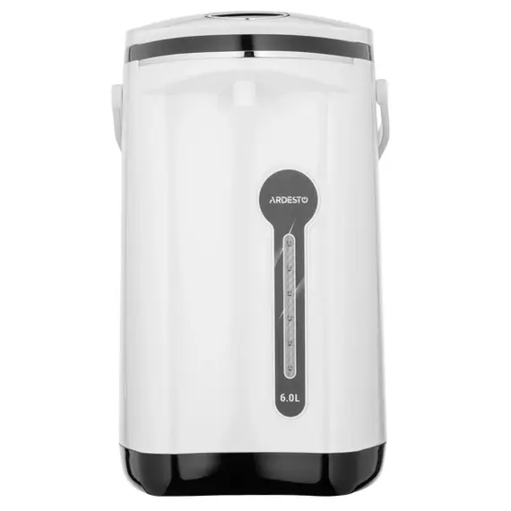 თერმო ჩაიდანი Ardesto TP-6WB, 750W, 6l, plastic, Thermopot, Gray/Black , 4 image - Primestore.ge