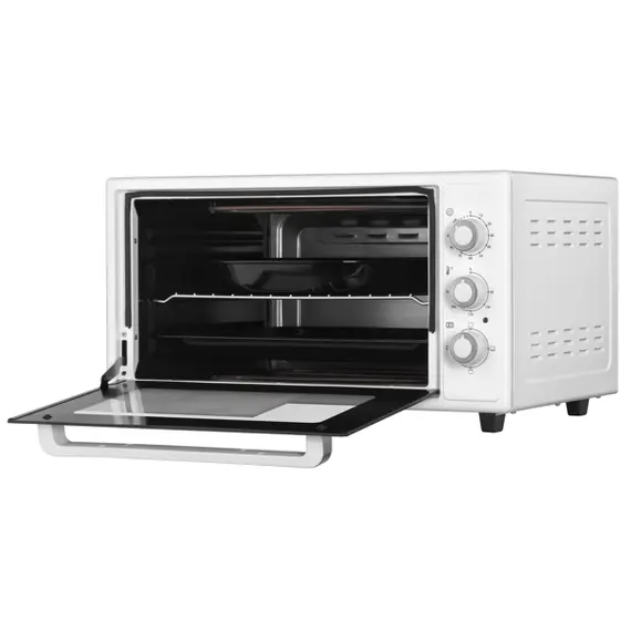 ელექტრო ღუმელი Ardesto MEO-F48W, 1600W, 48L, Electric oven, White , 3 image - Primestore.ge