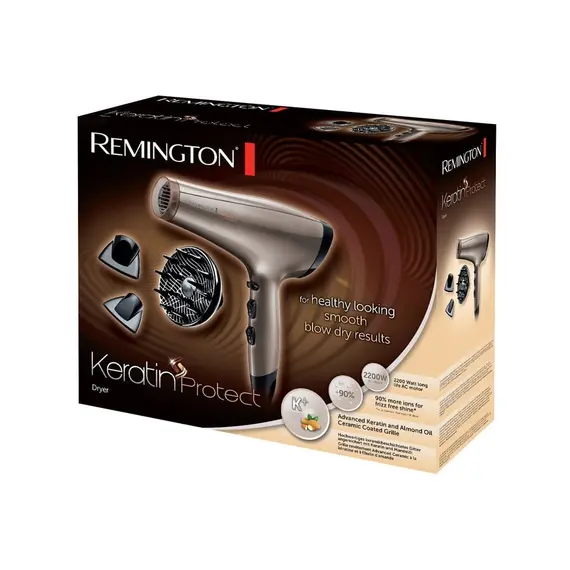 თმის საშრობი Remington AC8002 E51 Keratin Protect Dryer , 2 image - Primestore.ge