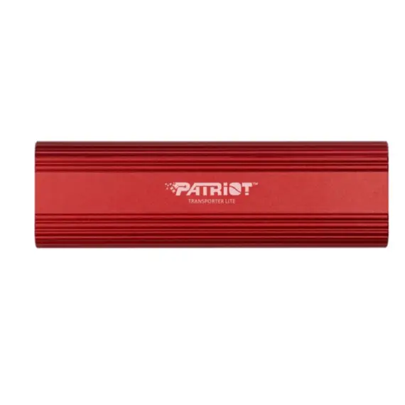 გარე მყარი დისკი Patriot Transporter Lite 2TB External Portable SSD USB-C 3.2 Red - PTPL2TBPEC  - Primestore.ge