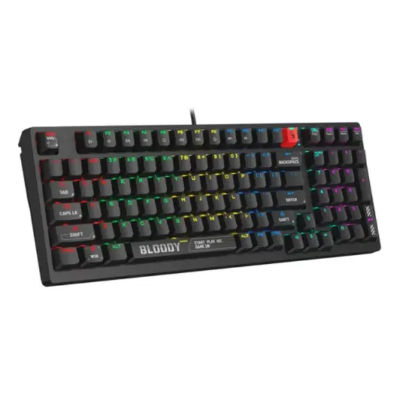 კლავიატურა A4Tech Bloody S98 Mechanical Keyboard Bloody Black , 2 image - Primestore.ge