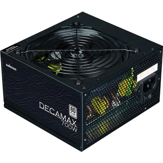 კვების ბლოკი Zalman ZM700-LX3 Decamax, 700W, 80 Plus, Power Supply, Black , 2 image - Primestore.ge