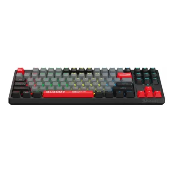 კლავიატურა A4Tech Bloody S87 RGB Mechanical Red Plus Switch Keyboard Energy Red , 2 image - Primestore.ge