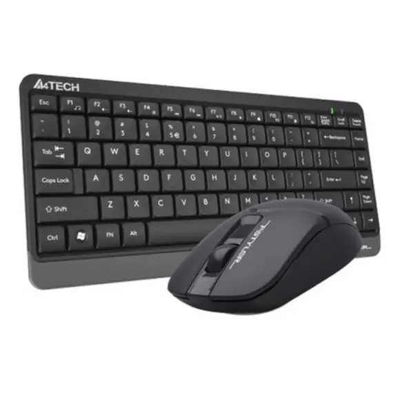 კლავიატურა და მაუსი A4Tech Fstyler FG1112 2.4G Compact Desktop Set EN/RU layout Black , 3 image - Primestore.ge