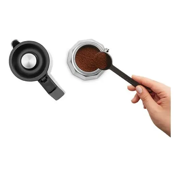 ყავის აპარატი Arzum OK0027 Moka, 1350W, Coffee Machine, Silver/Black , 7 image - Primestore.ge