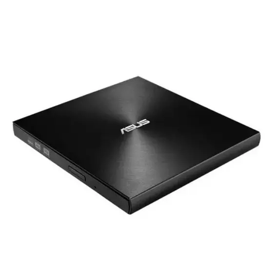 დისკის წამკითხველი ASUS ODD portable ZenDrive SDRW-08U7M-U DVD+-R/RW burner M-DISC USB2.0 black Retail Box Slim , 3 image - Primestore.ge