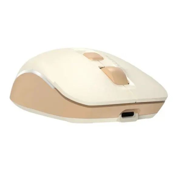 მაუსი A4Tech Fstyler FB26CS Air2 Bluetooth & 2.4G Wireless Mouse Cafe Latte , 3 image - Primestore.ge