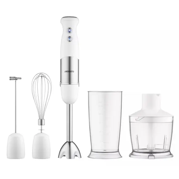 ბლენდერი Ardesto HBG-800WWHCHML, 800W, 600ml, Blender, White/Silver  - Primestore.ge