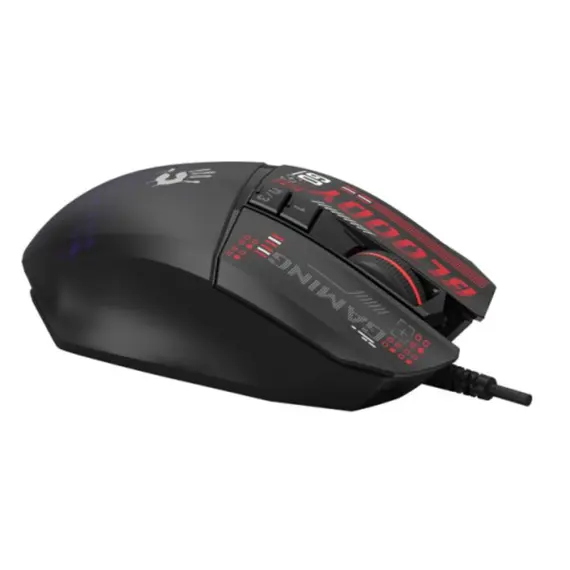 მაუსი A4tech W60 Max Mini Lightweight RGB Gaming Mouse Black , 3 image - Primestore.ge