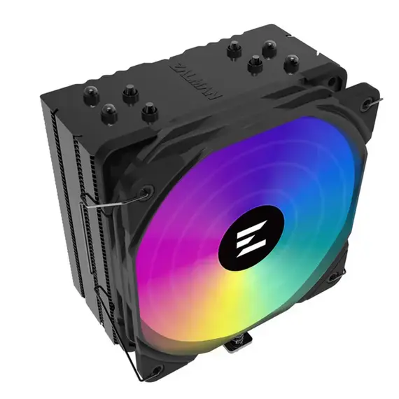 პროცესორის ქულერი Zalman CPU cooler CNPS9X Performa Plus, ARGB, LGA1700, 1200, 115x, AM5, AM4 4pin, PWM, 3pin+5VARGB, TDP180W, black , 2 image - Primestore.ge
