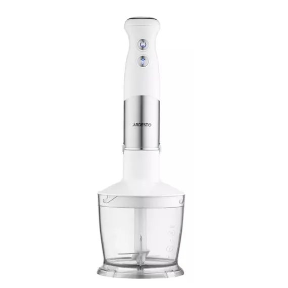 ბლენდერი Ardesto HBG-800WWHCHML, 800W, 600ml, Blender, White/Silver , 2 image - Primestore.ge