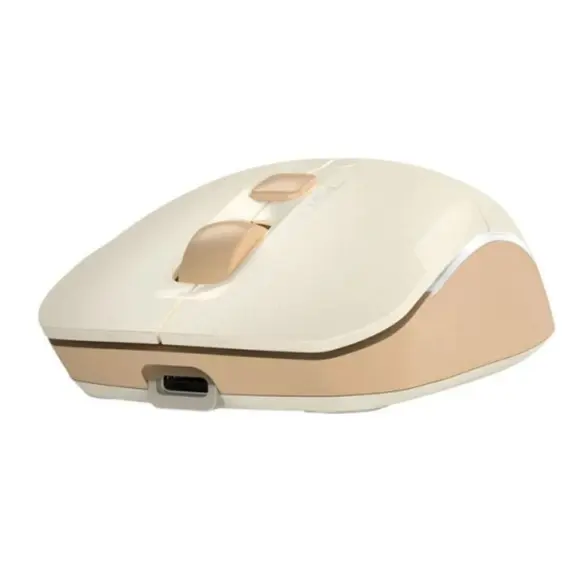 მაუსი A4Tech Fstyler FB26CS Air2 Bluetooth & 2.4G Wireless Mouse Cafe Latte , 4 image - Primestore.ge