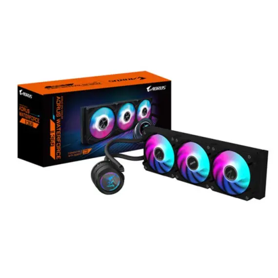 ქულერი Gigabyte AORUS WATERFORCE II 360 G2 ARGB CPU Universal Water Cooler  - Primestore.ge