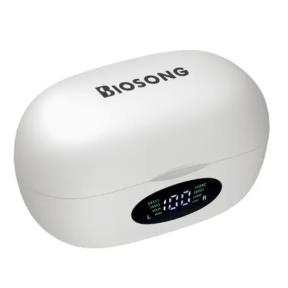 ყურსასმენი Biosong B5 Open-Design Bluetooth Earclip White , 5 image - Primestore.ge