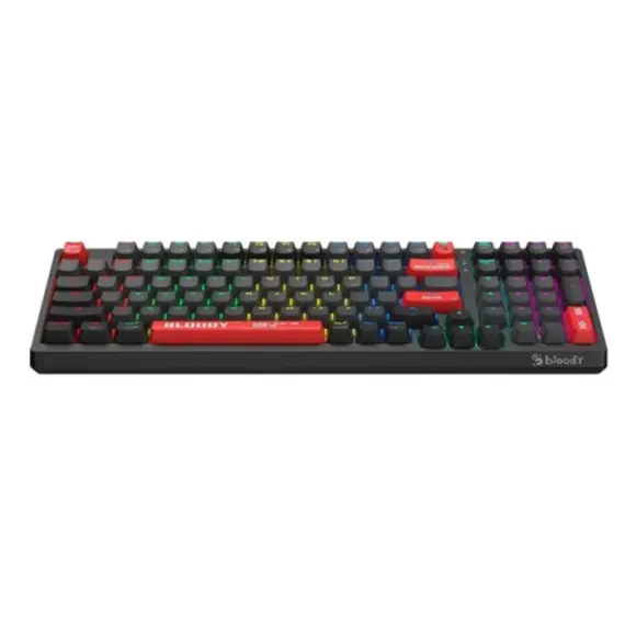 Keyboard A4Tech Bloody WS98 Dual-Core Wireless Mechanical Keyboard Sports Red, 5 image