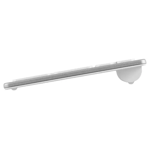 კლავიატურა 2E 2E-KS270WBWH Scissor, Wireless, USB, Bluetooth, Keyboard, White/Silver - Primestore.ge