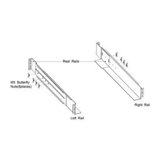 რეკის სამაგრი Rails for 1-3KVA RT  - Primestore.ge